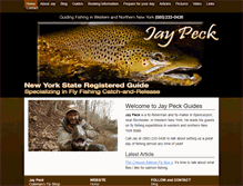 Tablet Screenshot of jaypeckguides.com